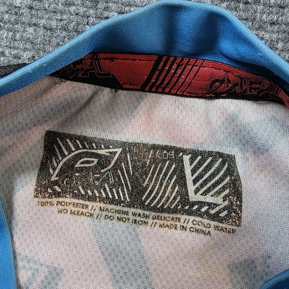 O'NEAL Mayhem Kids Youth Motocross Jersey L Red Black Blue Y2K Moto - Picture 8 of 11